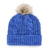 New York Giants Women's 47 Brand Blue Meeko Cuff Knit Hat - Image 2