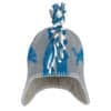 Detroit Lions YOUTH Mohawk Gray Blue Knit Winter Hat - Image 3