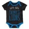 Detroit Lions 3 Pack Baby Onesie Creeper Set - Image 3
