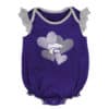 Kansas State Wildcats Baby Girl 2 Pack Onesie Creeper Set - Image 2