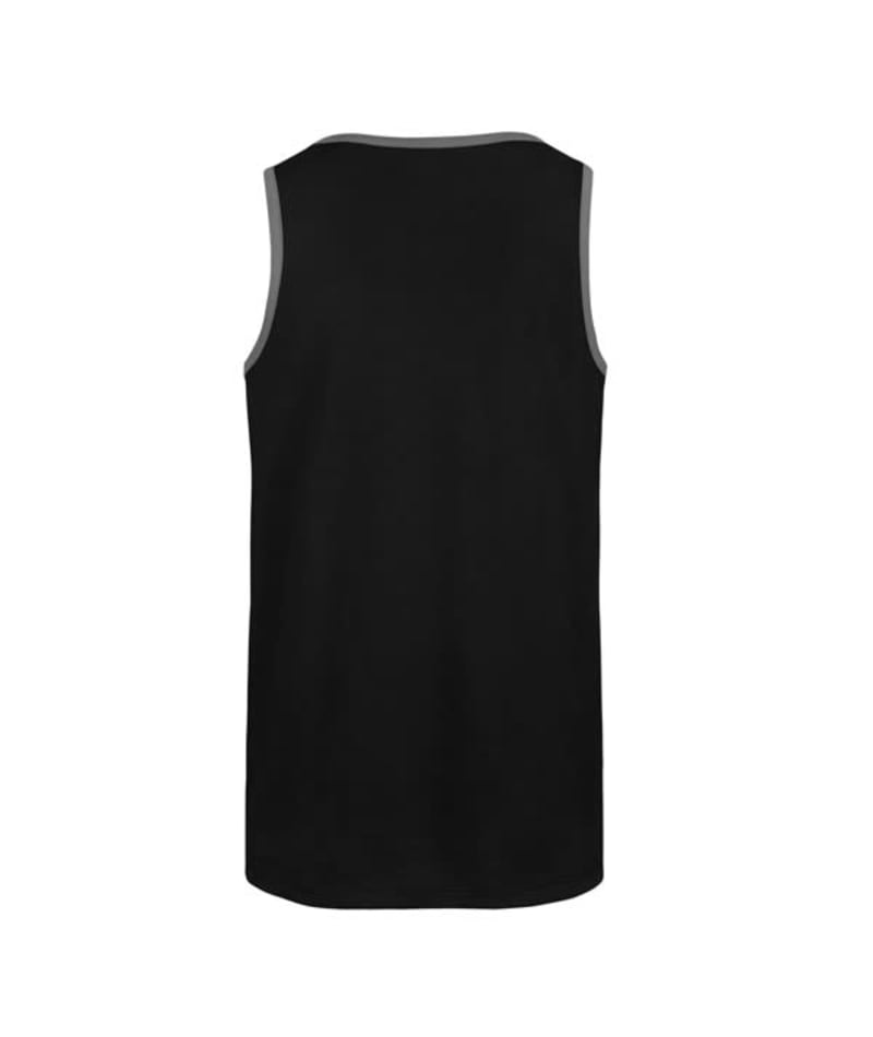 Miami Dolphins Men's 47 Brand Black Splitter Tank Top - Image 2