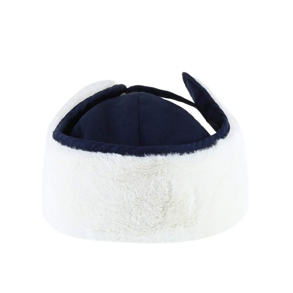 Chicago Bears 47 Brand Navy Trapper Knit Winter Hat - Image 4