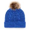 New York Rangers Women's 47 Brand Blue Meeko Cuff Knit Hat - Image 2