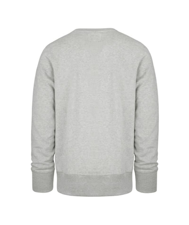 Cleveland Browns Men's 47 Brand Gray Crew Long Sleeve Pullover - Image 2