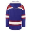 Quebec Nordiques Men's 47 Brand Blue Pullover Jersey Hoodie - Image 2