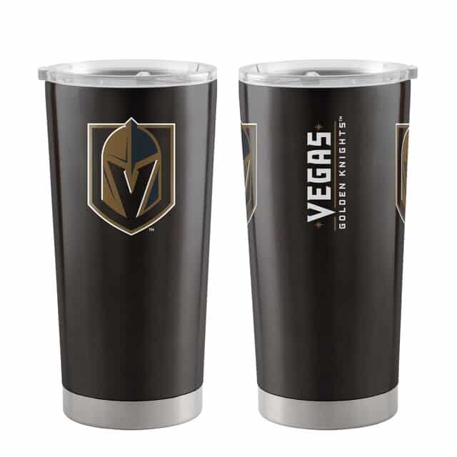 Vegas Golden Knights Ultra Black 20 oz Travel Tumbler