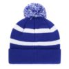 Milwaukee Brewers 47 Brand Blue Breakaway Cuff Knit Hat - Image 2