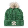 Green Bay Packers Women's 47 Brand Dark Green Meeko Cuff Knit Hat