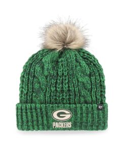 Green Bay Packers Women's 47 Brand Dark Green Meeko Cuff Knit Hat