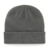 New York Rangers 47 Brand Charcoal Raised Cuff Knit Hat - Image 2