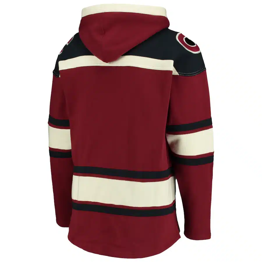 Colorado Avalanche Men's 47 Brand Cardinal Pullover Jersey Hoodie - Image 4