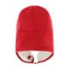 Detroit Red Wings 47 Brand Red Trapper Knit Winter Hat - Image 4