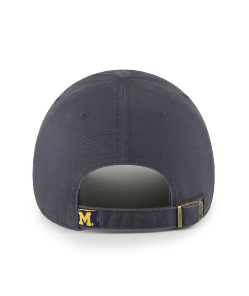 Michigan Wolverines 47 Brand Pride Vintage Navy Clean Up Adjustable Hat - Image 2