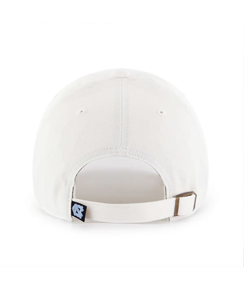 North Carolina Tar Heels 47 Brand White Clean Up Adjustable Hat - Image 2