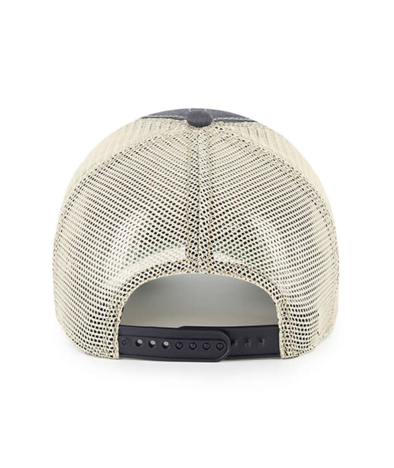 Michigan Wolverines 47 Brand Trawler Classic Vintage Navy Clean Up Snapback Hat - Image 2