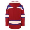 Philadelphia Phillies Men's 47 Brand Vintage Red Pullover Jersey Hoodie - Image 2