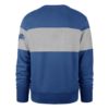 Detroit Lions Men's 47 Brand Blue Raz Crew Long Sleeve Pullover - Image 2