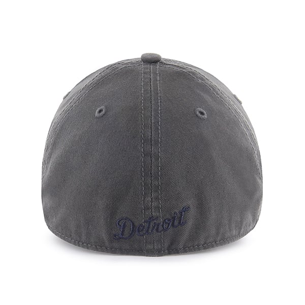 Detroit Tigers 47 Brand Graphite Franchise Fitted Hat - Image 2