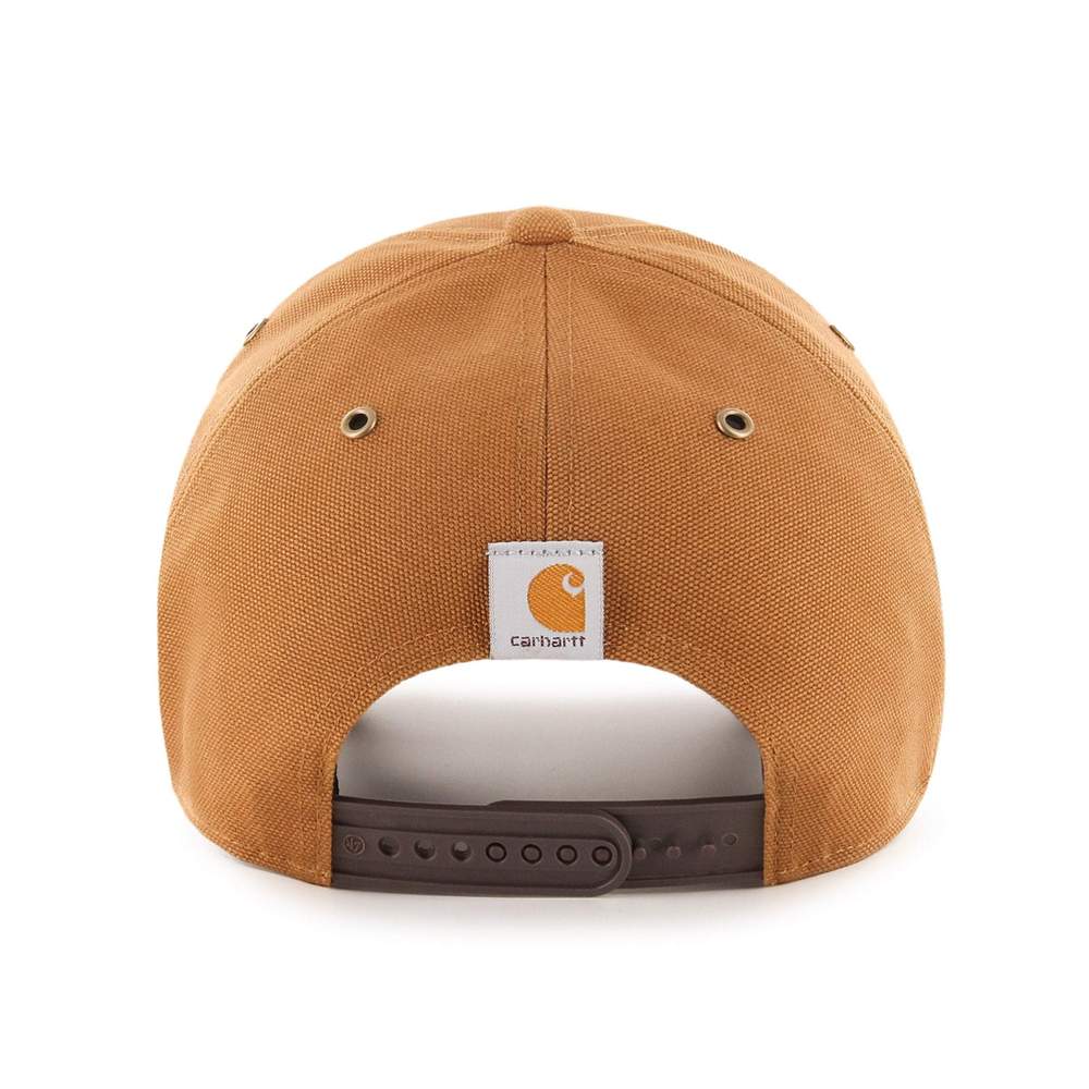 Original Six Carhartt 47 Brand Brown MVP Snapback Adjustable Hat - Image 2