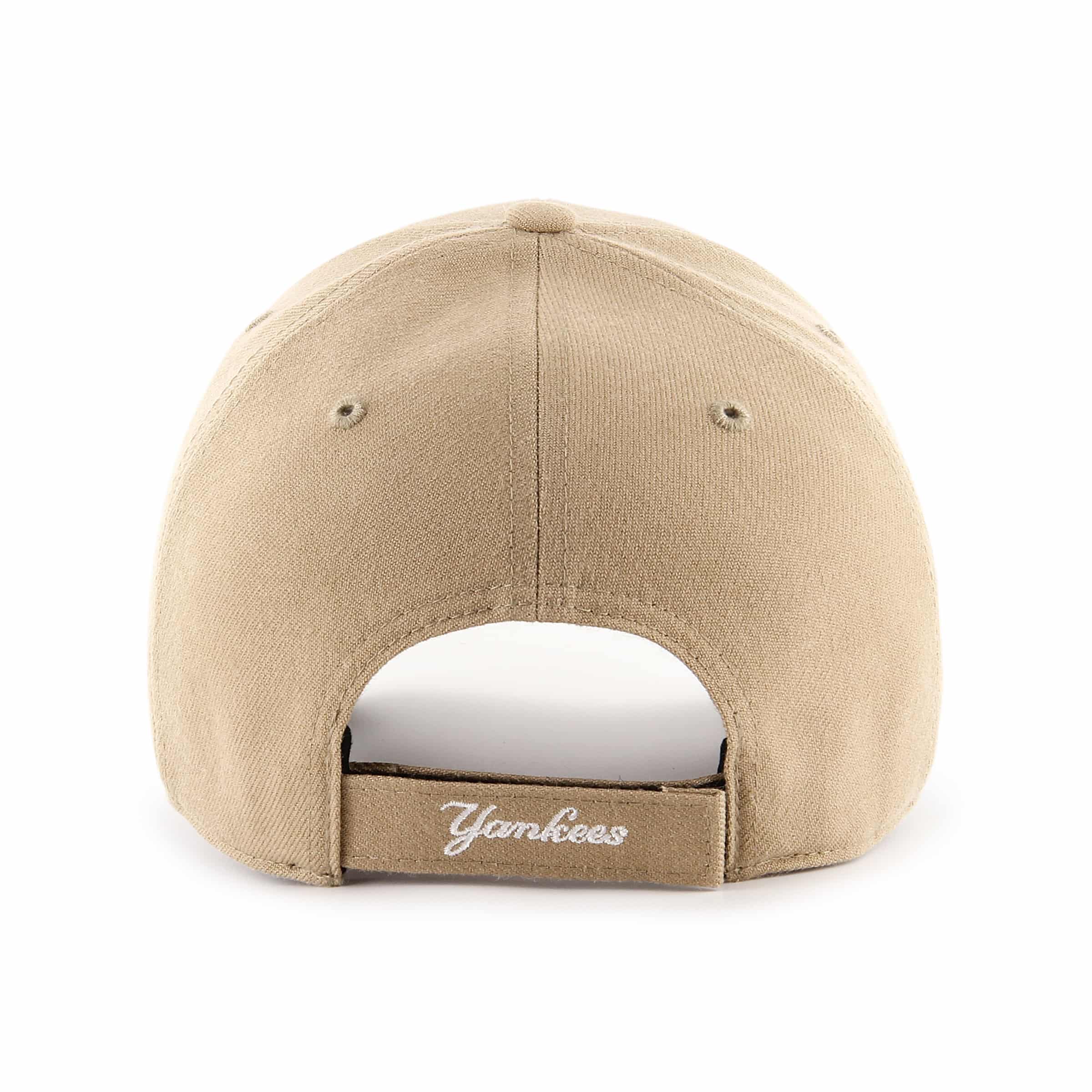 New York Yankees 47 Brand Khaki MVP Adjustable Hat - Image 2