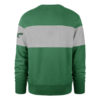 Philadelphia Eagles Men's 47 Brand Classic Green Crew Long Sleeve Sweatshirt - Image 2