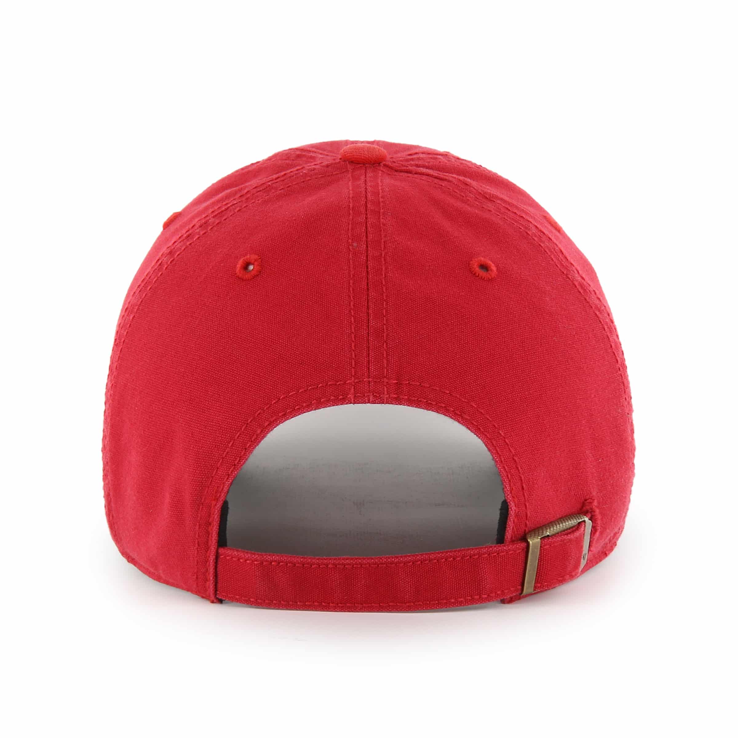 Cincinnati Reds 47 Brand Cooperstown Vintage Red Clean Up Adjustable Hat - Image 2