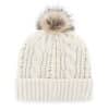 Purdue Boilermakers NEWBORN Baby 47 Brand White Cream Meeko Cuff Knit Hat - Image 2