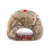 Houston Cougars 47 Brand Realtree Camo Frost MVP Adjustable Hat - Image 2