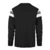 Las Vegas Raiders Men's 47 Brand Flint Black Long Sleeve Pullover Shirt - Image 2