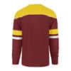 Washington Redskins Men’s 47 Brand Crimson Long Sleeve Pullover Shirt - Image 2