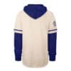 New York Mets Men's 47 Brand Cream Shortstop Pullover Hoodie - Image 2