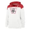 Wisconsin Badgers Women's 47 Brand Vintage White Pullover Hoodie