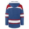 Tennessee Titans Men's 47 Brand Classic Blue Pullover Jersey Hoodie - Image 2