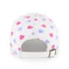 Chicago Cubs KIDS Girls 47 Brand Jamboree White Pink Clean Up Adjustable Hat - Image 2