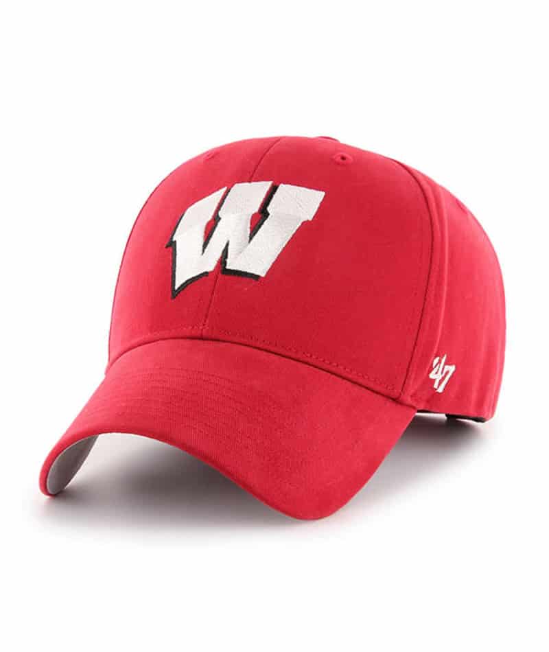 Wisconsin Badgers INFANT 47 Brand Red MVP Adjustable Hat