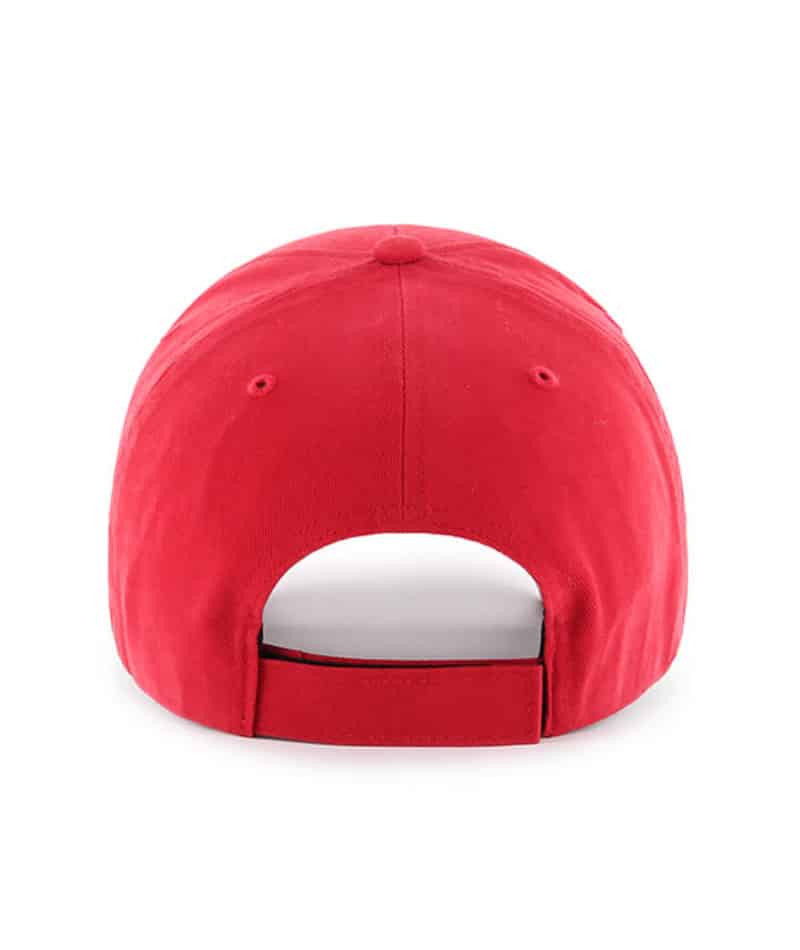 Wisconsin Badgers INFANT 47 Brand Red MVP Adjustable Hat - Image 2