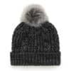 Denver Broncos Women's 47 Brand Black Arctic Meeko Cuff Knit Hat - Image 2