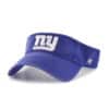 New York Giants 47 Brand Blue VISOR Clean Up Adjustable Hat