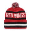 Detroit Red Wings 47 Brand Red Bering Cuff Knit Hat - Image 2