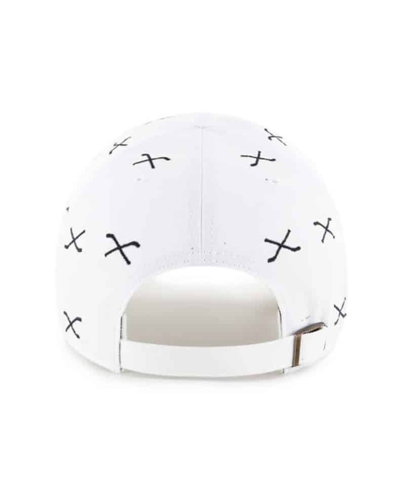 Chicago Blackhawks 47 Brand White Confetti Clean Up Adjustable Hat - Image 2