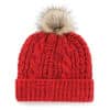 Carolina Hurricanes Women's 47 Brand Red Meeko Cuff Knit Hat - Image 2