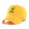 Minnesota North Stars 47 Brand Yellow Gold Clean Up Adjustable Hat