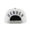 Denver Nuggets 47 Brand Gray Boreland Adjustable Snapback Hat - Image 2