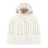 Houston Rockets Women's 47 Brand White Cream Meeko Cuff Knit Hat - Image 2