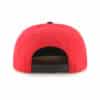 Houston Rockets 47 Brand Red Black No Shot Adjustable Snapback Hat - Image 2