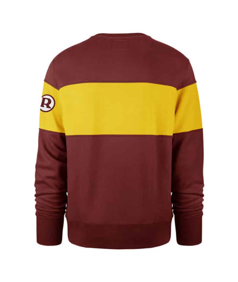 Washington Football Classic Men's 47 Brand Cardinal Crew Long Sleeve Shirt - Image 2