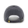 Michigan Wolverines Women's 47 Brand Vintage Navy Clean Up Adjustable Hat - Image 2