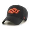 Oklahoma State Cowboys 47 Brand Black Clean Up Adjustable Hat