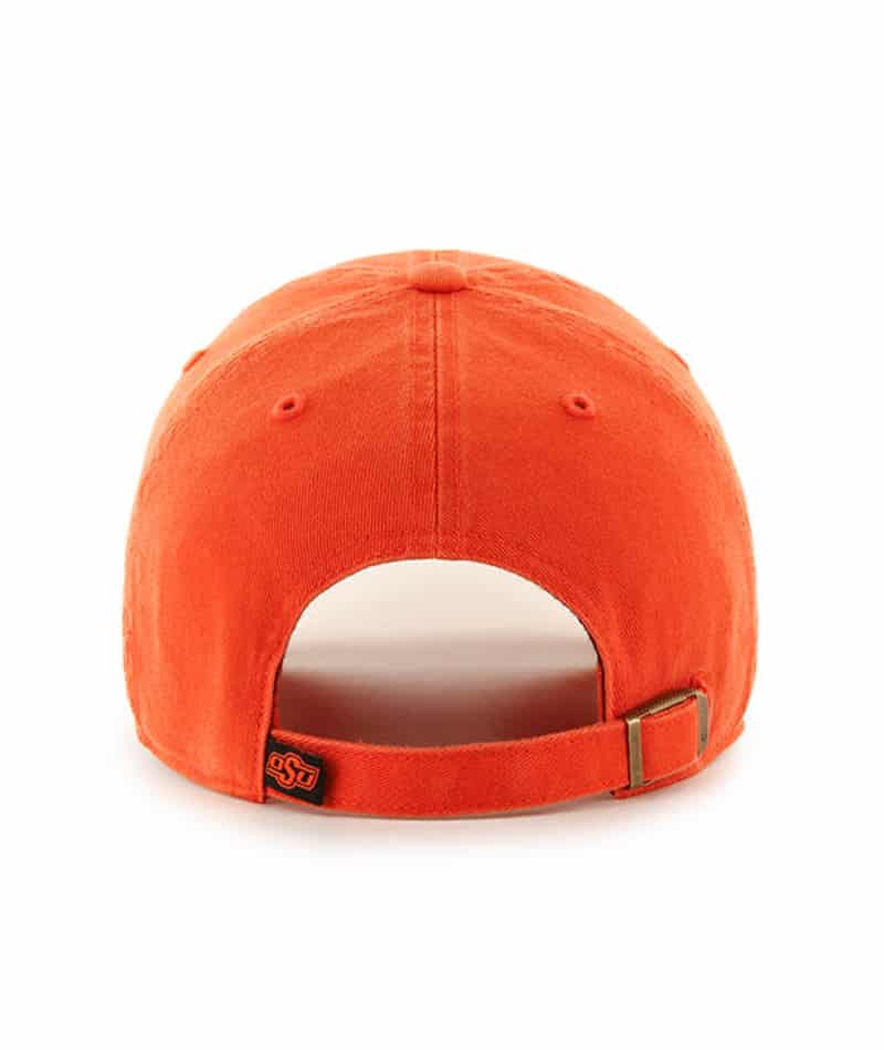 Oklahoma State Cowboys 47 Brand Orange Clean Up Adjustable Hat - Image 2