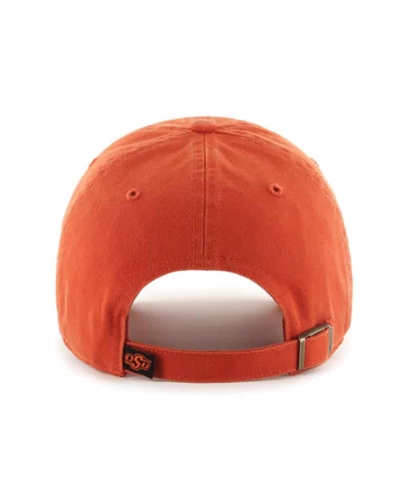 Oklahoma State Cowboys 47 Brand White Orange Clean Up Adjustable Hat - Image 2